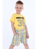 Boys\' yellow set NDZ4485 - Online store - Boutique